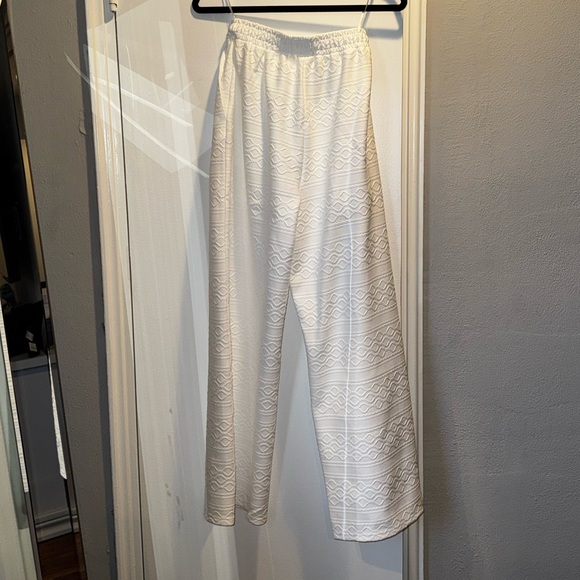 Commense Textured Wide-Leg Pants with Elastic Waist NWT - Picture 7 of 8